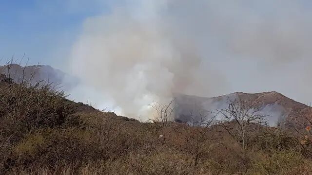 Incendio en el interior de Córdoba.