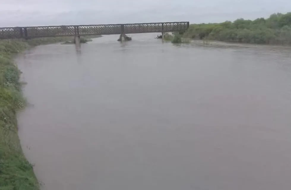 Si bien algunos arroyos se vieron desbordados por las lluvias, ninguna familia tuvo que ser evacuada.