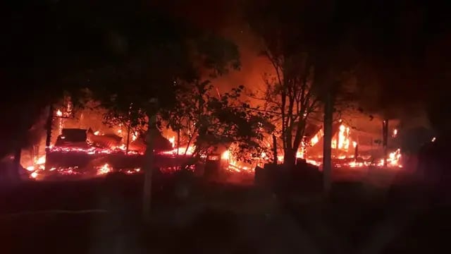 Iguazú: un hombre falleció tras un incendio en su casa