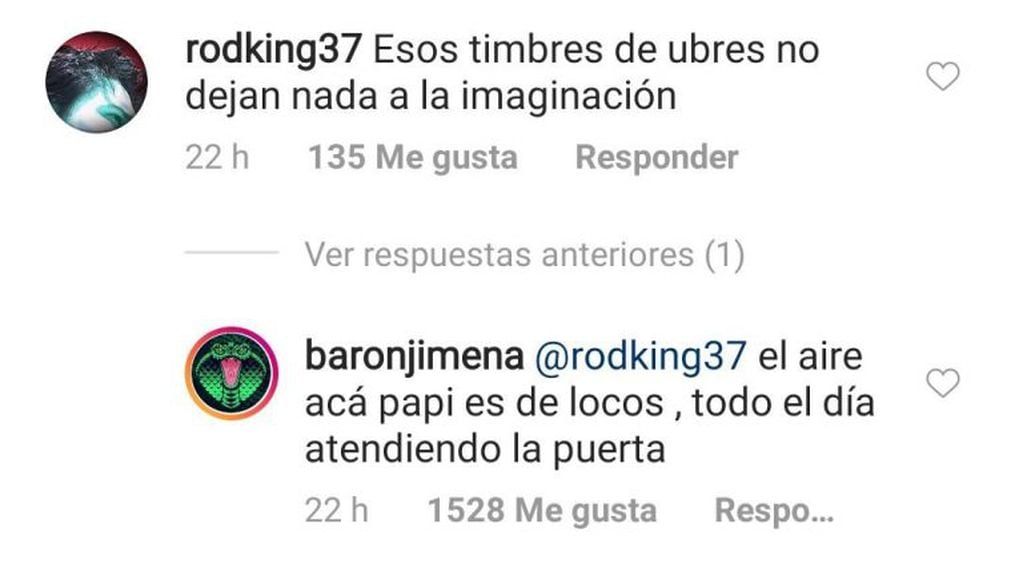 La divertida respuesta de Jimena Barón (Foto: Instagram)