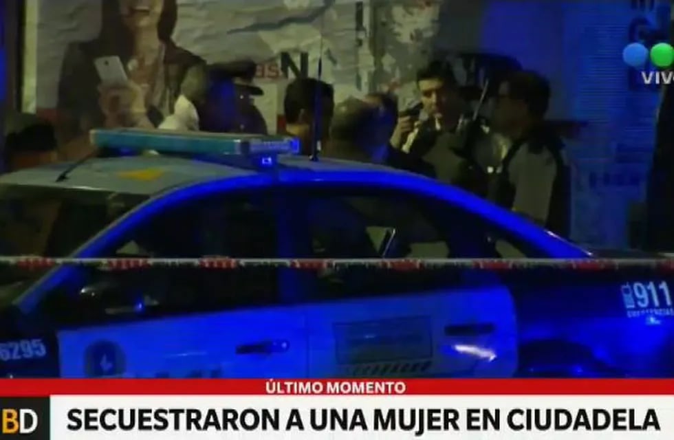 Secuestraron a una mujer en Liniers y la liberaron en Ciudadela tras el pago del rescate.