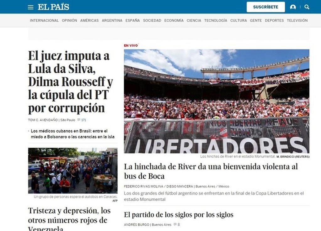 El País de España.