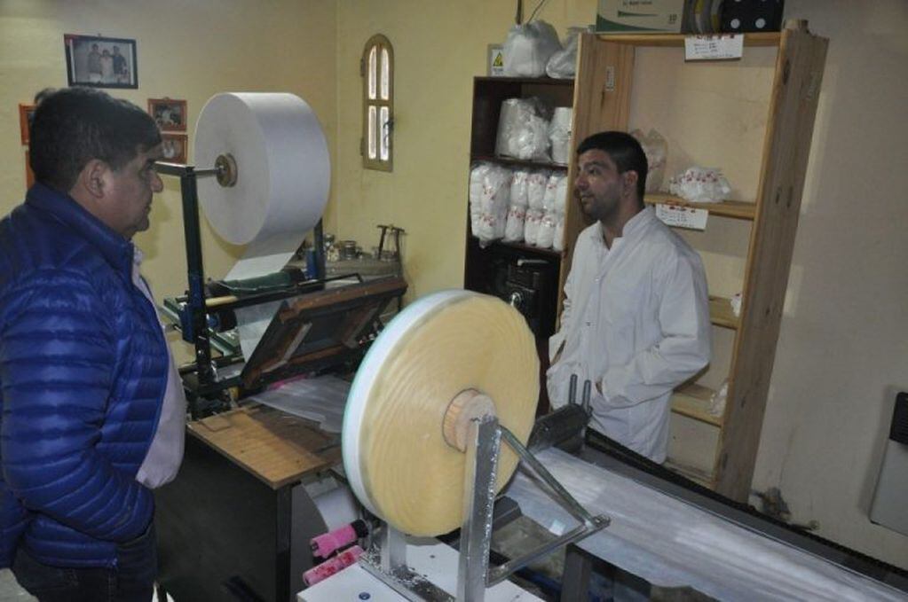Fábrica artesanal de pañales en Río Grande