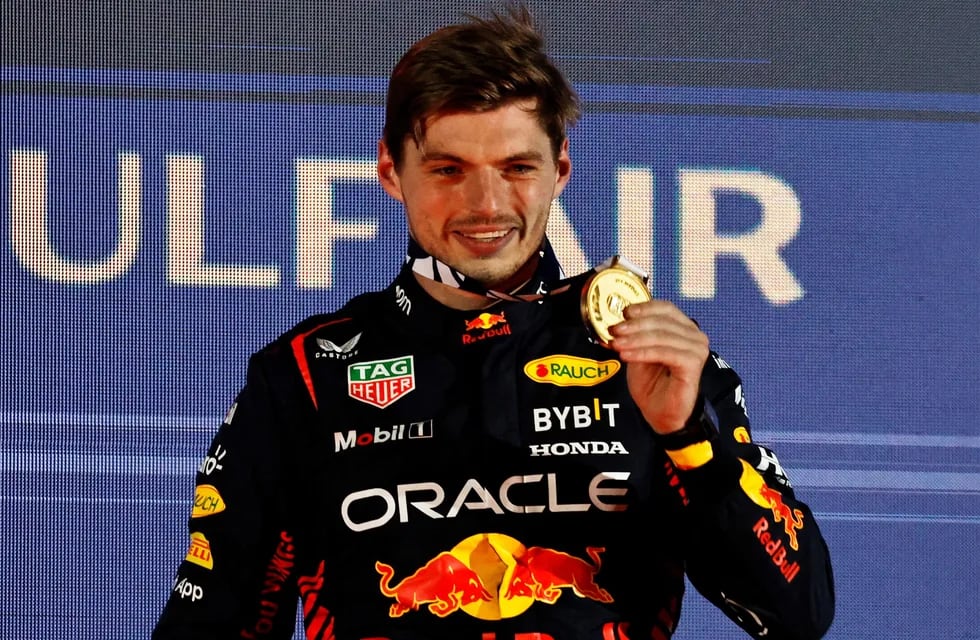 Max Verstappen, ganador en Bahrein, en el inicio del calendario de la F1.
