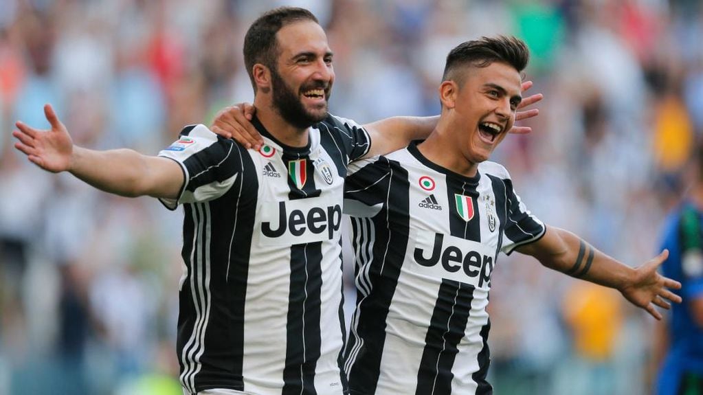 Higuaín y Dybala, la dupla ganadora de la Juventus. 