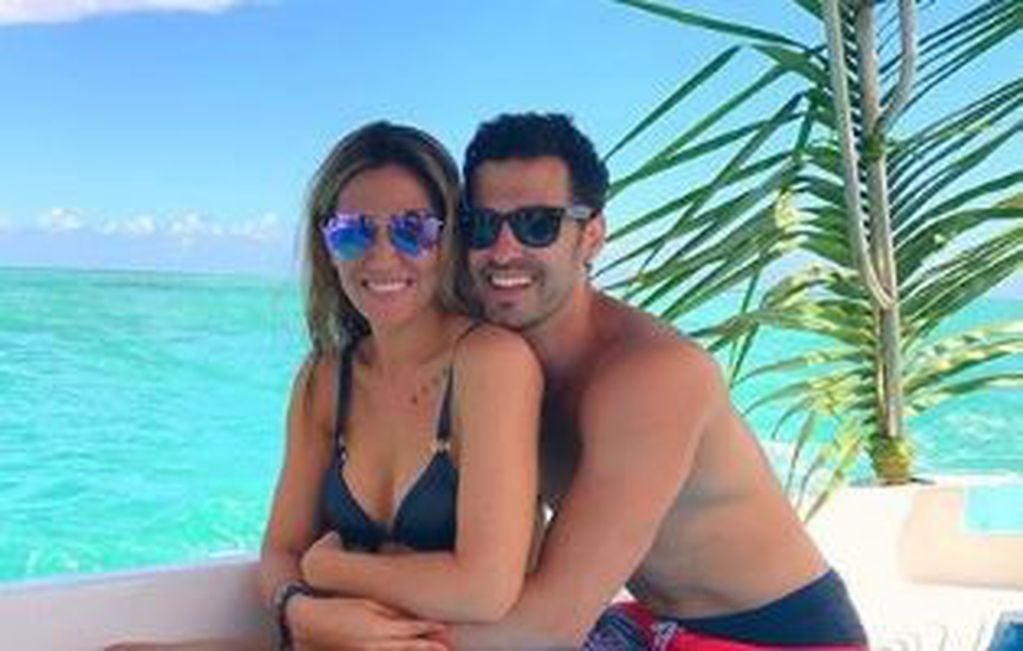 Mauro Caiazza y Jimena Barón, cuando estaban juntos, se fueron de vacaciones en Miami.