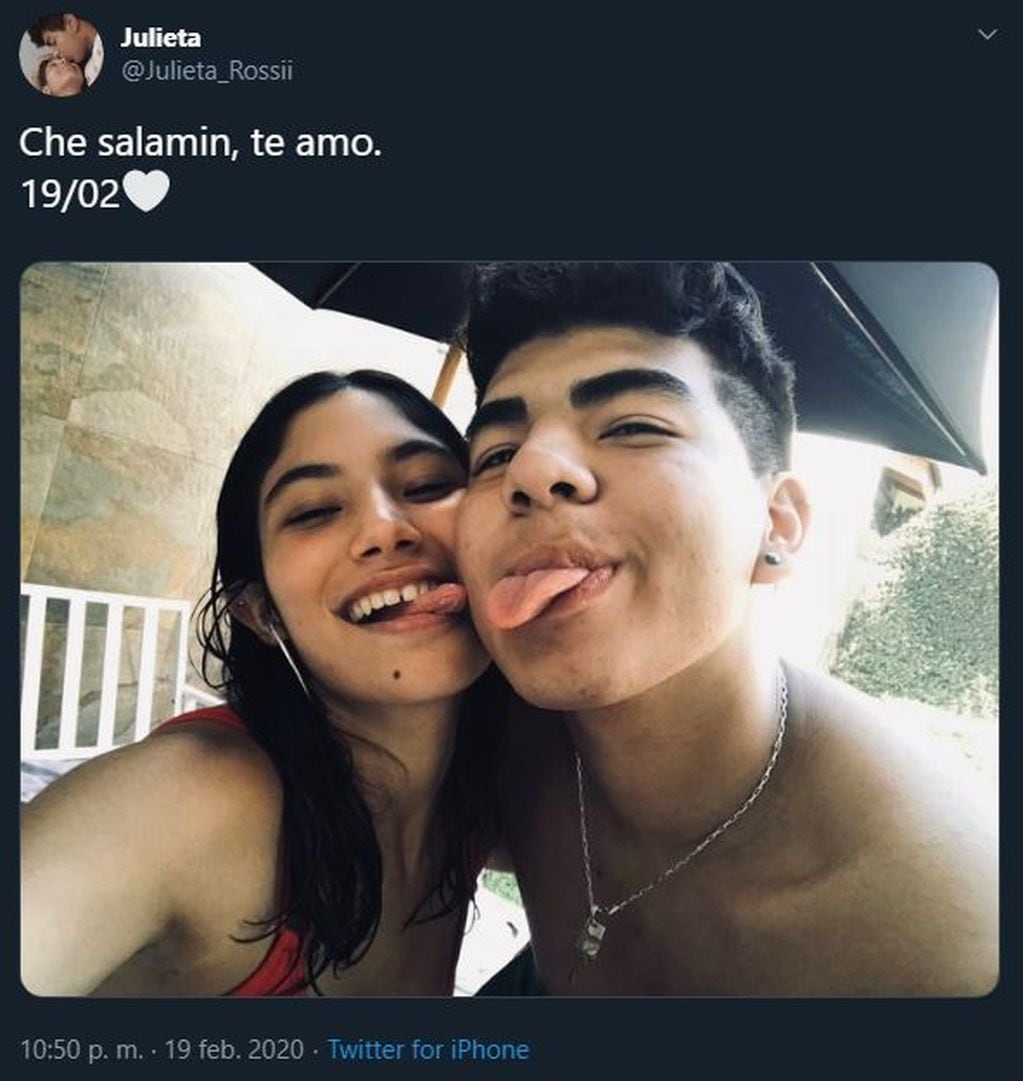 Julieta y Fernando (Twitter)