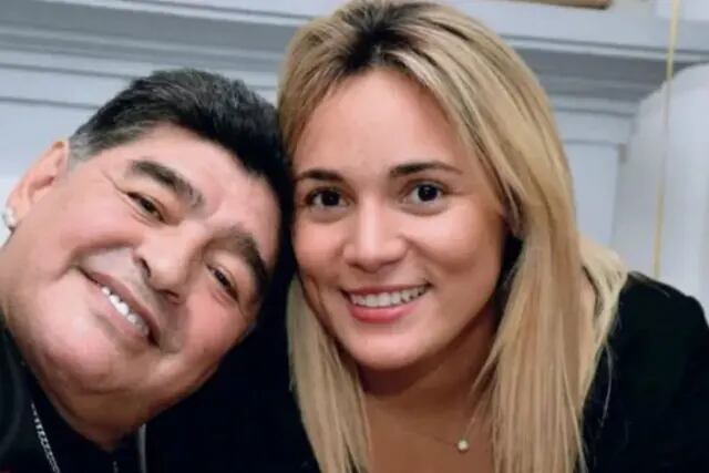 La foto con la que Rocío Oliva recordó a Diego Maradona a dos años de su muerte