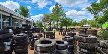 Incautan neumáticos de contrabando en Posadas