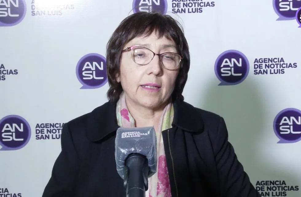 Rosa Dávila, coordinadora del Ministerio de Salud de San Luis.