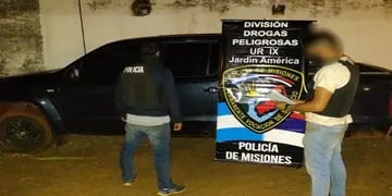 Colonia Polana: hallan camioneta robada en Buenos Aires
