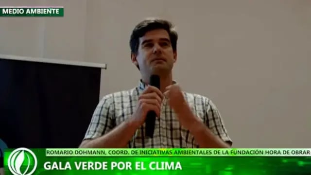 Gala Verde por el Clima en Misiones: Romario Dohmann y la importancia de la reforestación