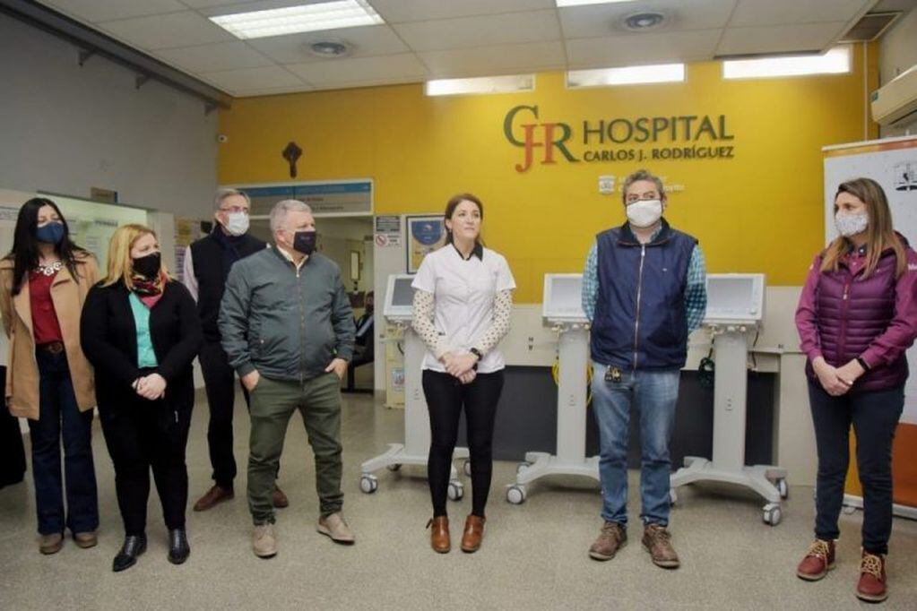 La Familia Maranzana entregó 3 respiradores artificiales al Hospital de Arroyito
