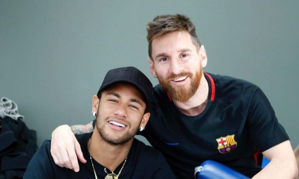 Neymar y Lionel Messi, juntos en el Barcelona.