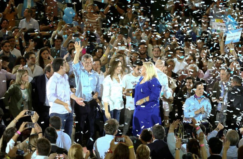 Macri, después de ganar las elecciones en 2015 (REUTERS)