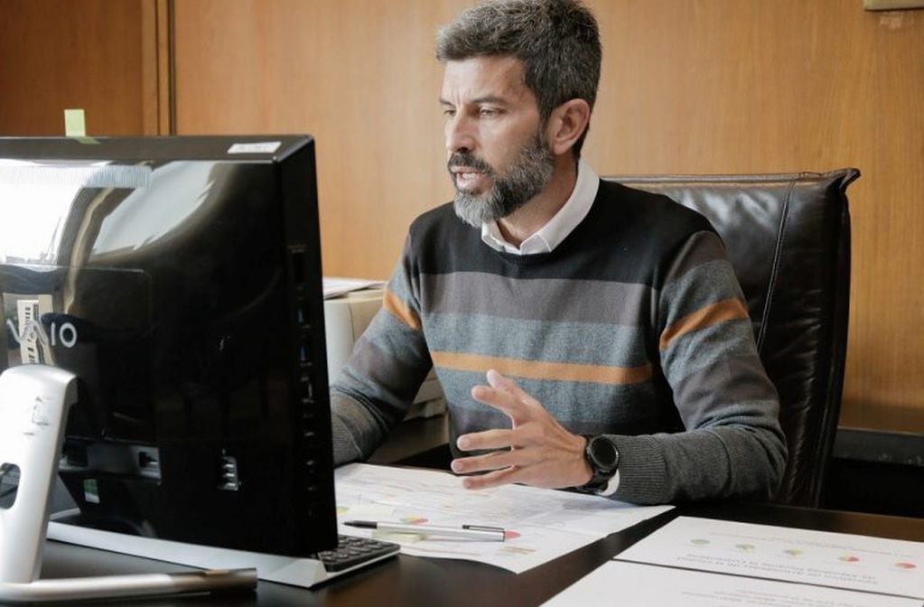 Ulpiano Suarez, intendente de la Municipalidad de la Ciudad de Mendoza.