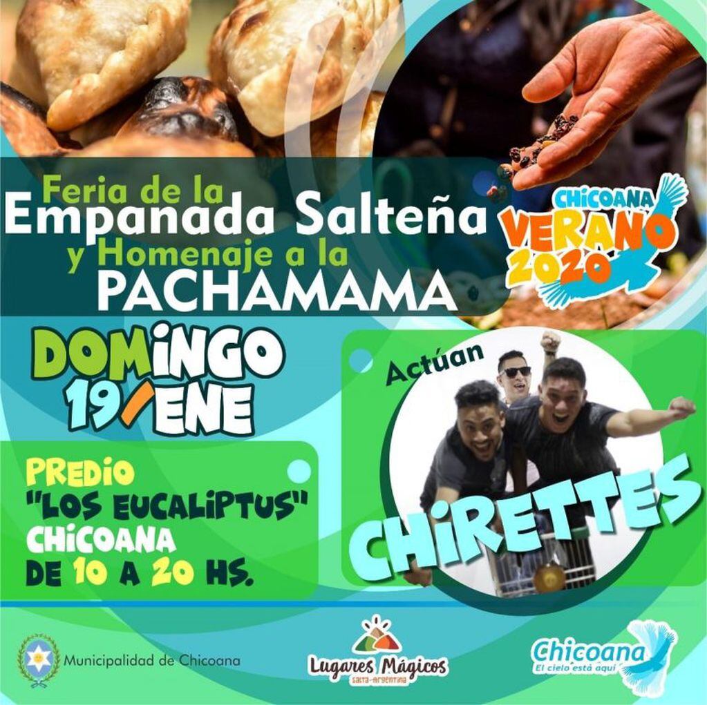 Feria de la Empanada Salteña y Homenaje a la Pachamama (Facebook Prensa Chicoana)