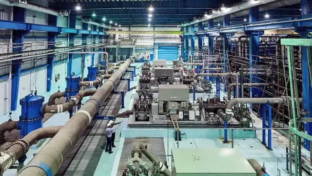 Posible solución. La principal planta de desalinización de la Universidad de Ciencia y Tecnología King Abdullah en Thuwal, Arabia Saudita NYT