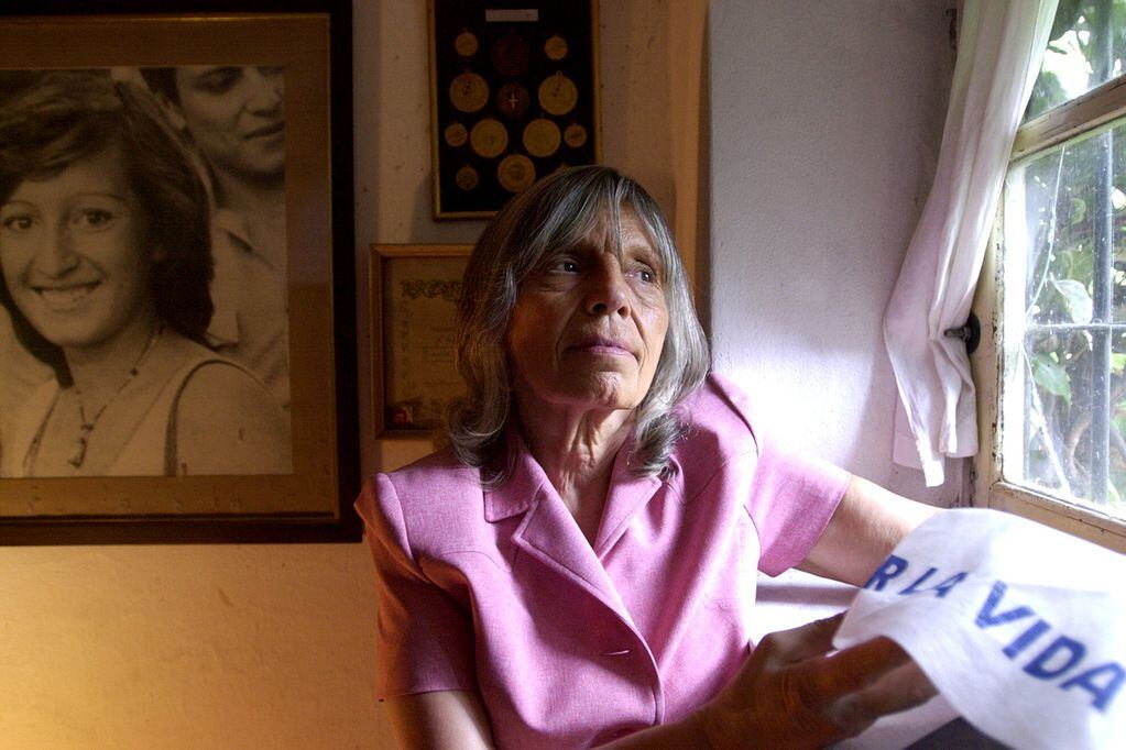 Sonia Torres. Entrevista en 2002 a esta madre luchadora de la Asociación de Madres de Plaza de Mayo. (Archivo / La Voz)