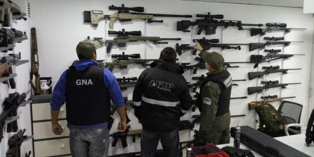 Presentaro en Córdoba el mayor decomiso de armas en la historia de Argentina, de acuerdo con los dichos de la ministra Bullrich.