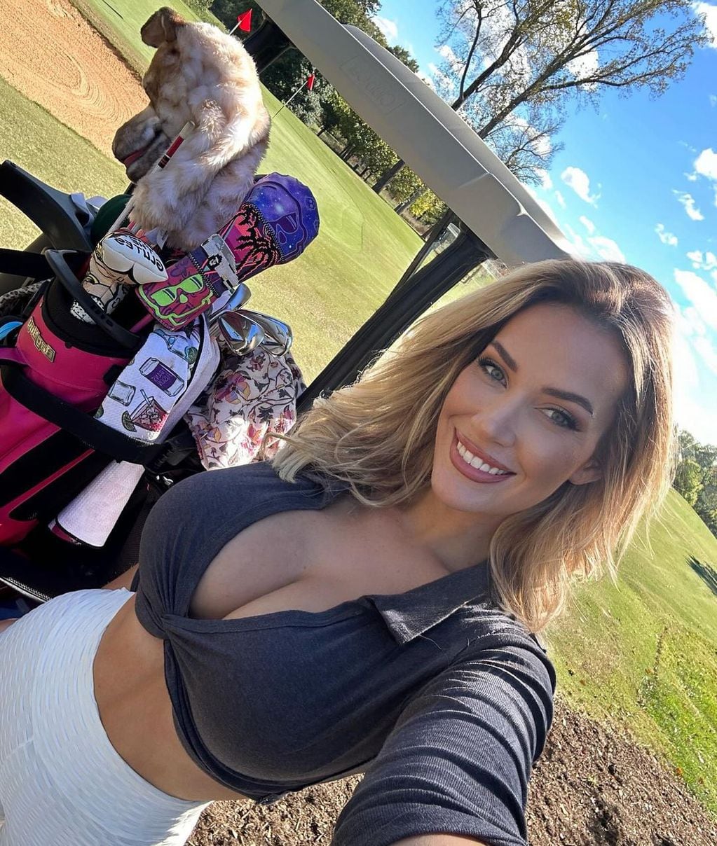 Paige Spiranac, la golfista “más linda del mundo”, se robó todas las miradas con un atrevido top.