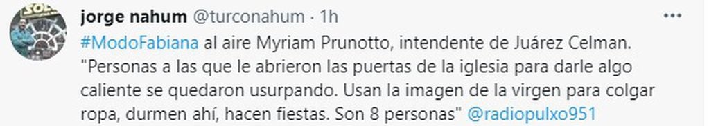 La intendente Myriam Prunotto anticipó que el desalojo sería en setiembre u octubre.