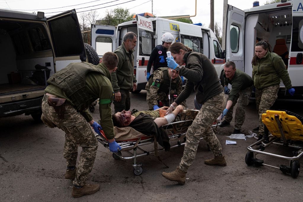 Lo informado por Ucrania dice que fueron 400 los soldados muertos de Rusia. Foto: AP.
