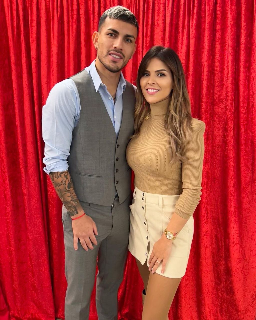 Leandro y Camila son pareja desde que tienen 14 y 16 años.