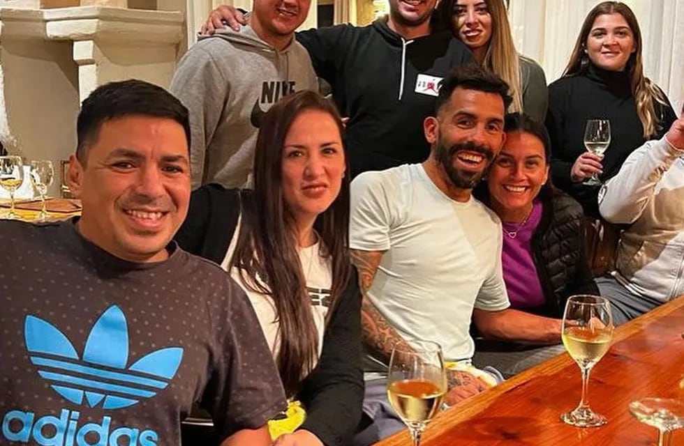 Carlos Tévez está de visita en Salta.