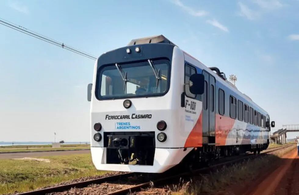 El tren que hará el recorrido entre Posadas y Garupá, será inaugurado este viernes.