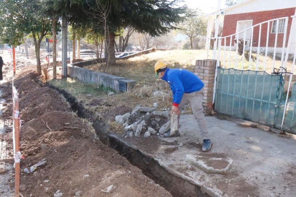 Sol y Río y Villa Independencia, los barrios beneficiados en esta etapa de la obra.. (Foto: prensa municipal).