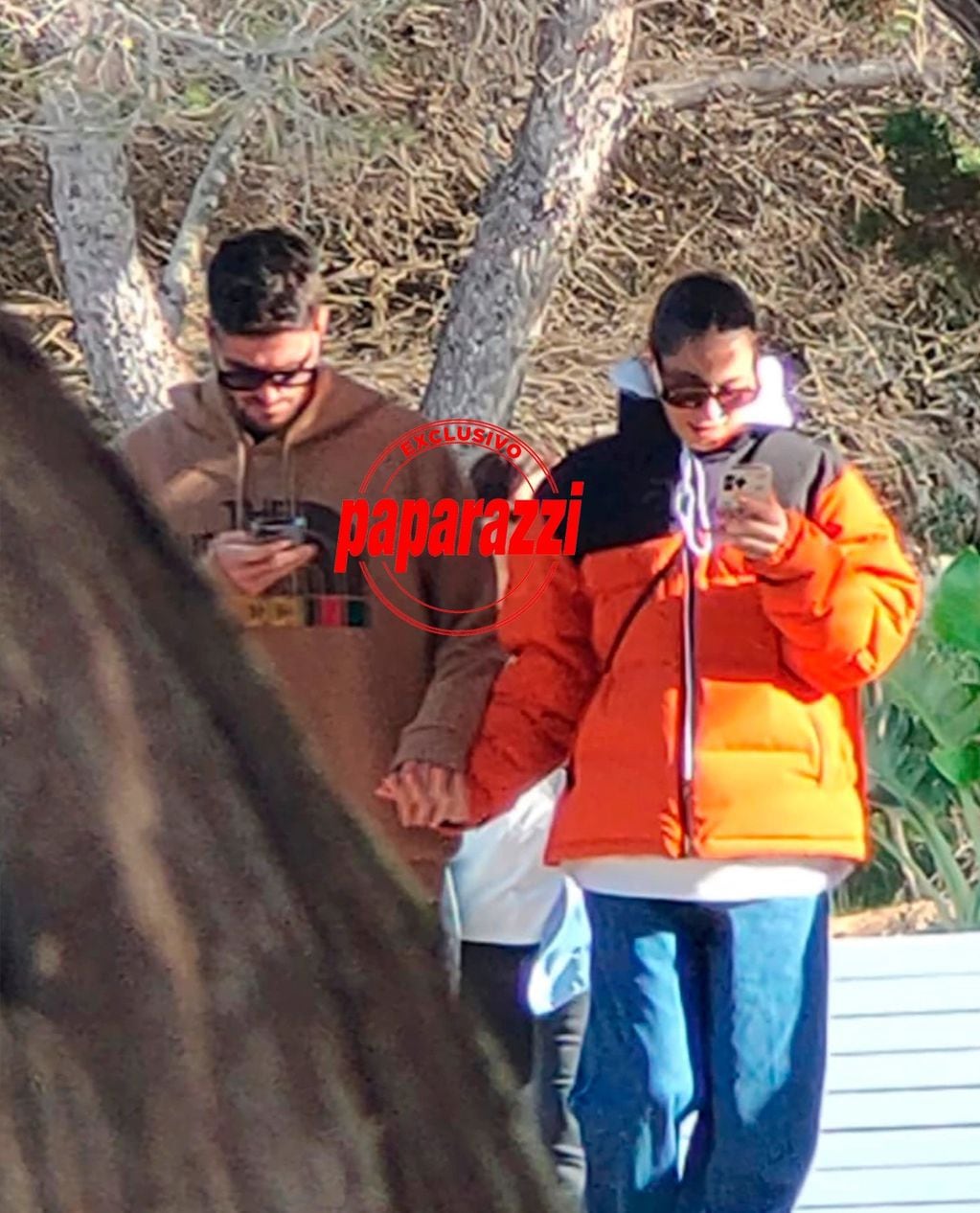 Tini Stoessel y Rodrigo De Paul fueron capturados infraganti en Ibiza.
