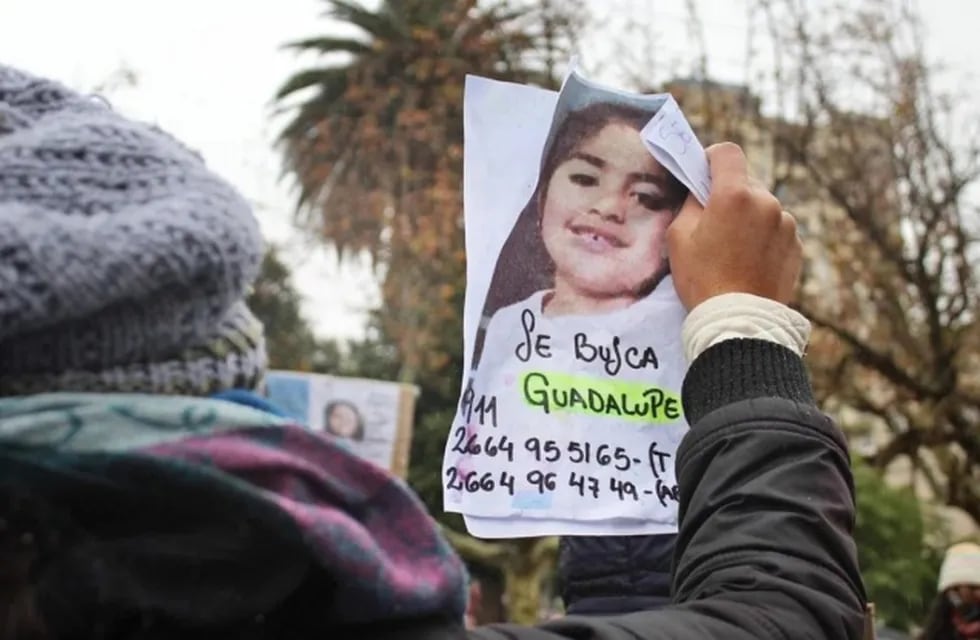 Guadalupe Lucero, desaparecida hace más de 13 meses en San Luis.