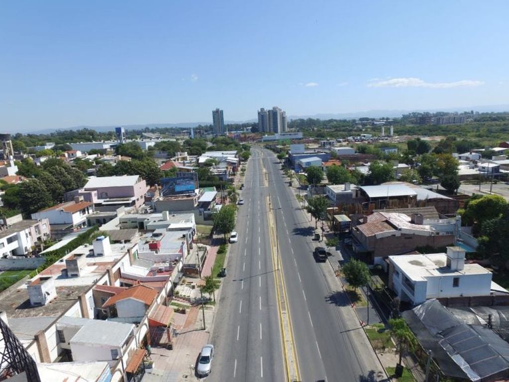 Córdoba abandonada, así se ve la ciudad desde un drone en plena cuarentena. Fuente: drone.city.cba