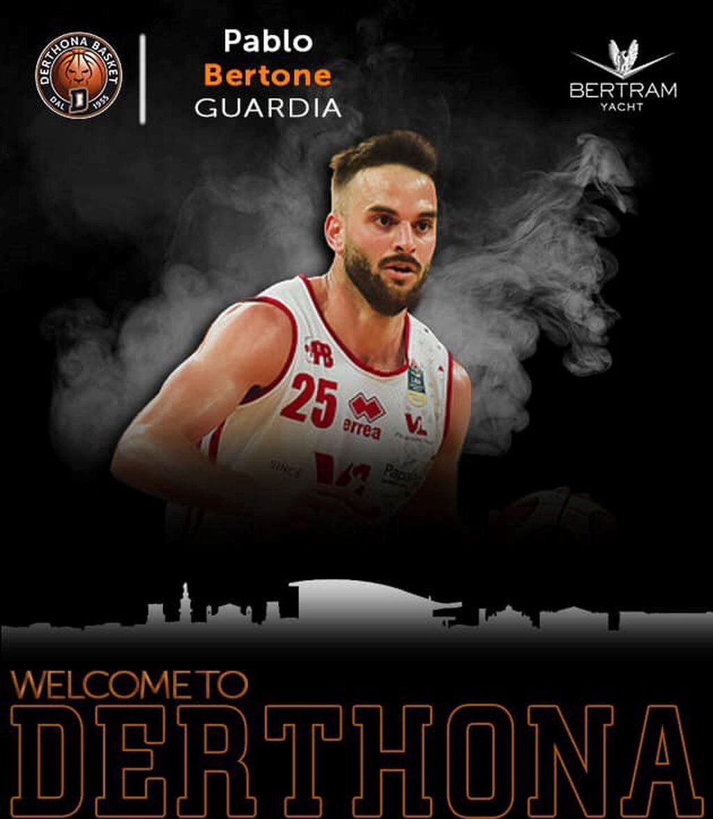 Pablo Bertone Derthona Basket