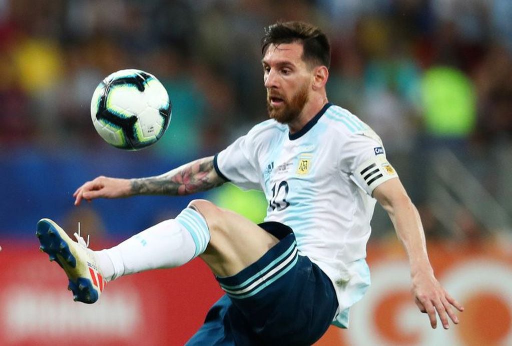 Lionel Messi no tuvo una tarde brillante pero su presencia siempre fue inquietante para los rivales.