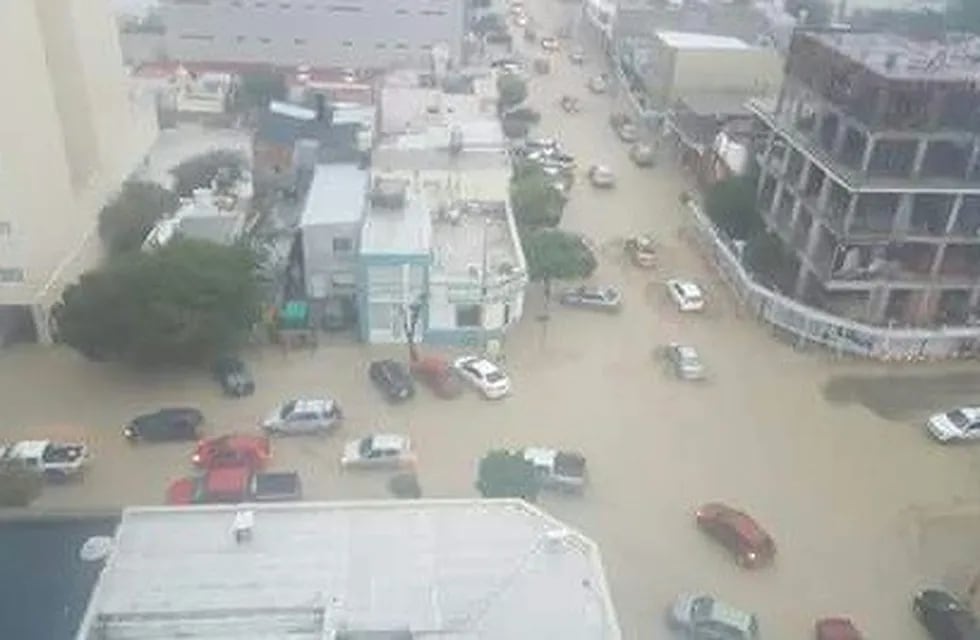 Inundación en Comodoro Rivadavia