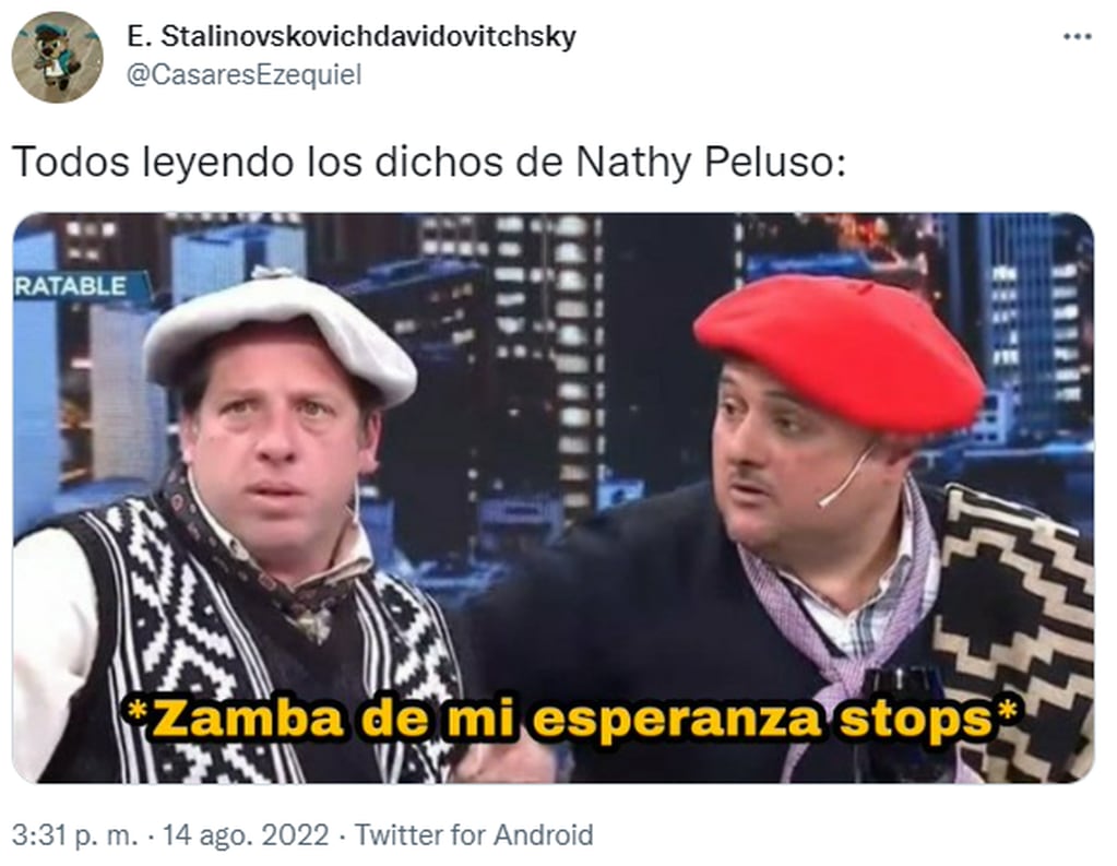 Nathy Peluso confesó que se “siente española” y causó polémica en las redes sociales.
