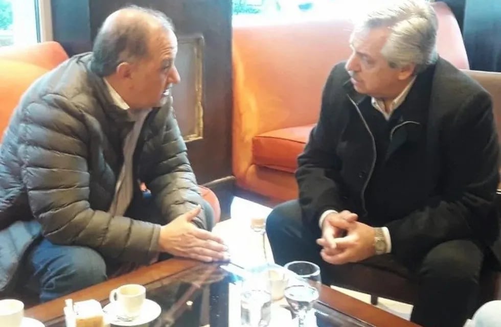 Alberto Fernández mantuvo un encuentro con Carlos Linares