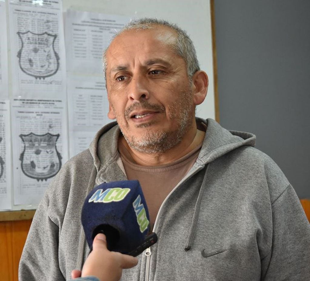 Daniel Varas, Coordinador de la Liga Independiente de Fútbol de los Barrios,