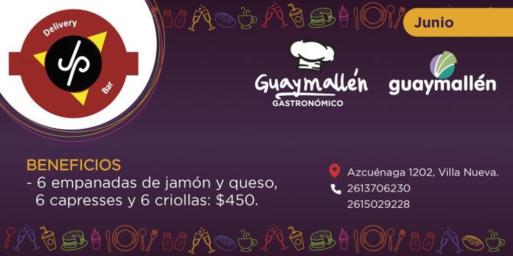 Beneficio Gastronómico Municipalidad de Guaymallén