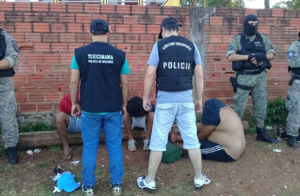 Imagen archivo. La Policía de Misiones desarticuló 114 kioscos narcos durante el 2018.
