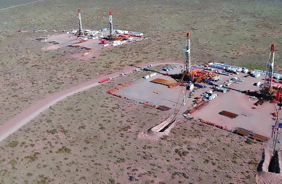 Yacimiento petrolífero Vaca Muerta, Neuquén.