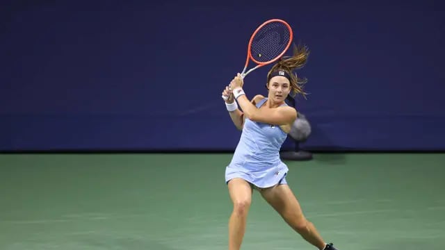 Nadia Podoroska quedó eliminada del US Open