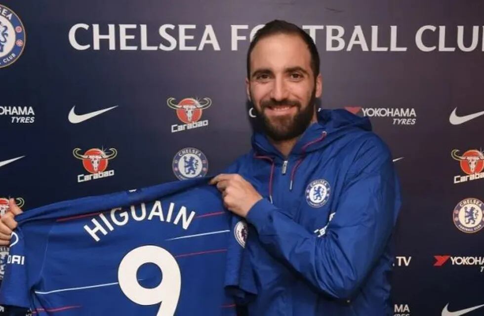 Gonzalo Higuaín se convirtió en nuevo jugador del Chelsea.