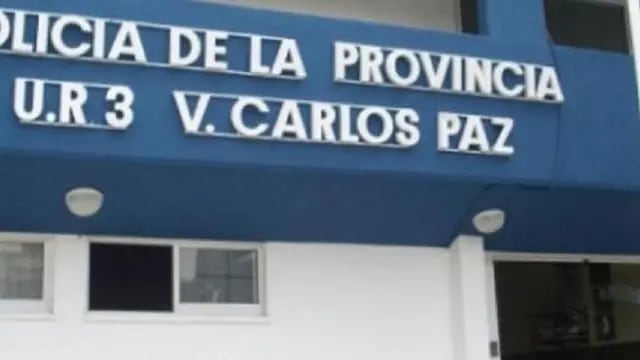 SEDE. La ex UR3 de Policía de Villa Carlos, hoy departamental Punilla.