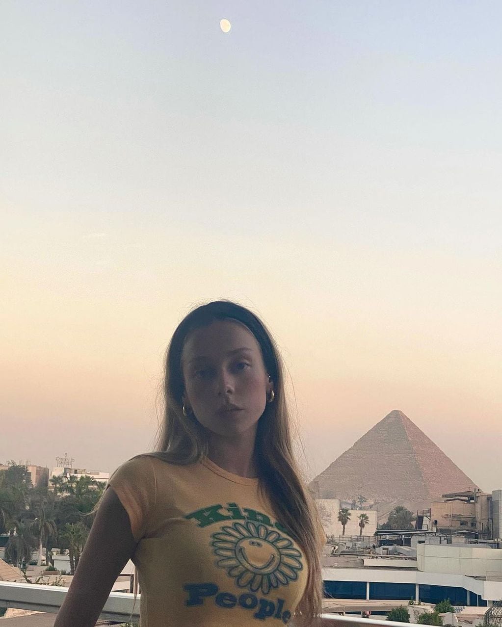 Ester Expósito en sus vacaciones en Egipto.