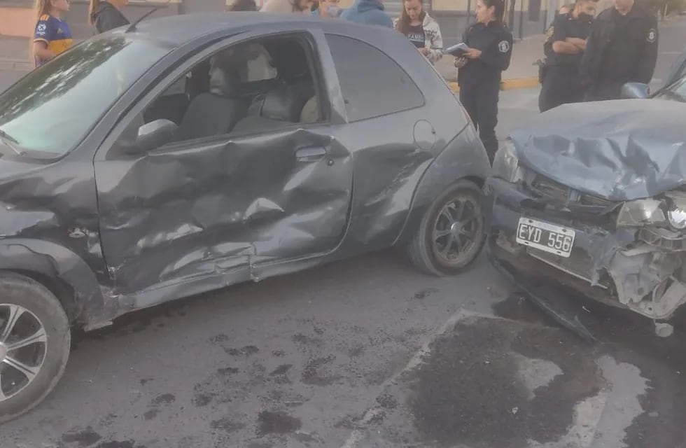 Accidente de Tránsito en Bernardo de Yrigoyen y Av. Sán Martín