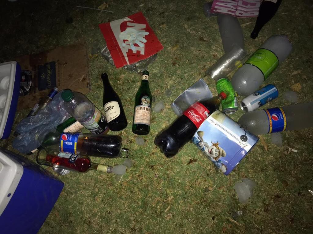 Bebidas alcohólicas fueron retenidas en distintas fiestas en Mendoza