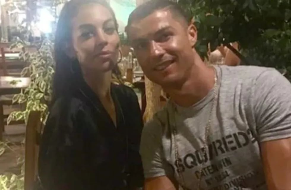 Cristiano Ronaldo y su novia